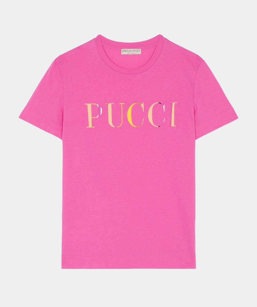 Emilio Pucci(エミリオプッチ)　ロゴTシャツ