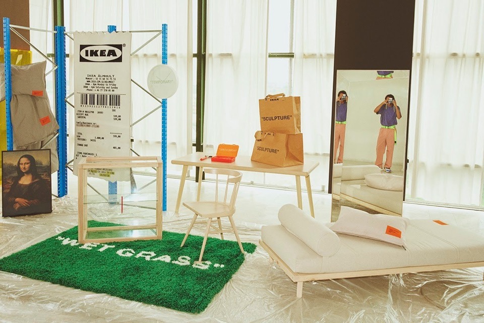 IKEA× Virgil Abloh(Off-White) ラグ 絨毯 | SHOPPERS PLUS【BUYMA 