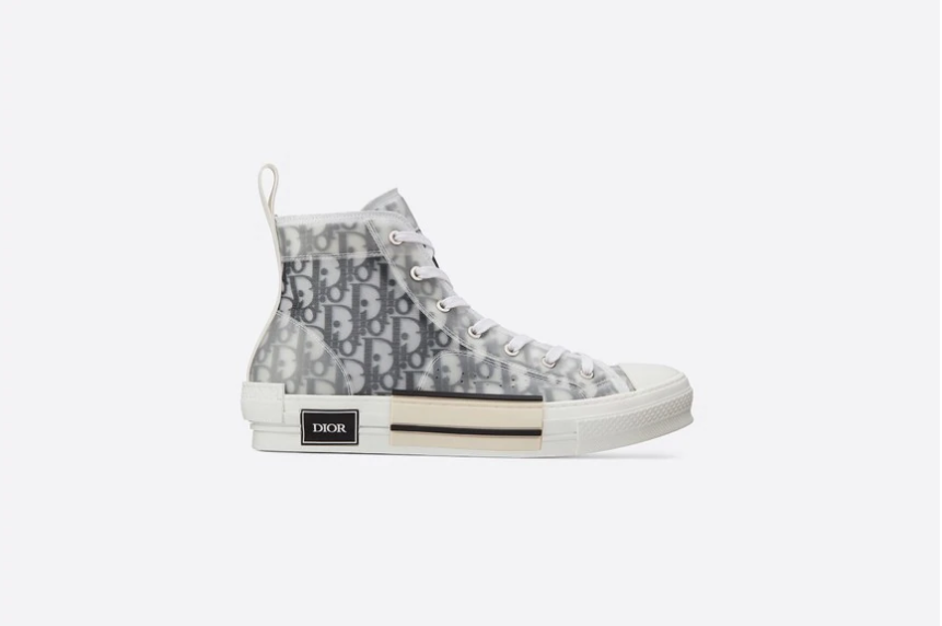 B23 HIGH-TOP SNEAKERS IN DIOR OBLIQUE